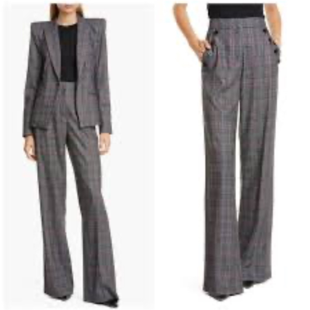 Veronica Beard plaid dickie jacket worn once